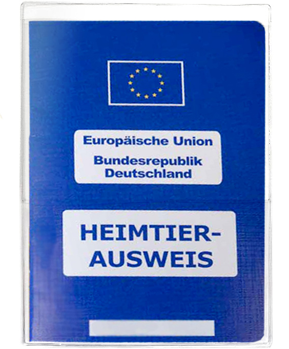tiere_Ausweis Hülle für den EU-Heimtierausweis, Impfbuch für Tiere 2