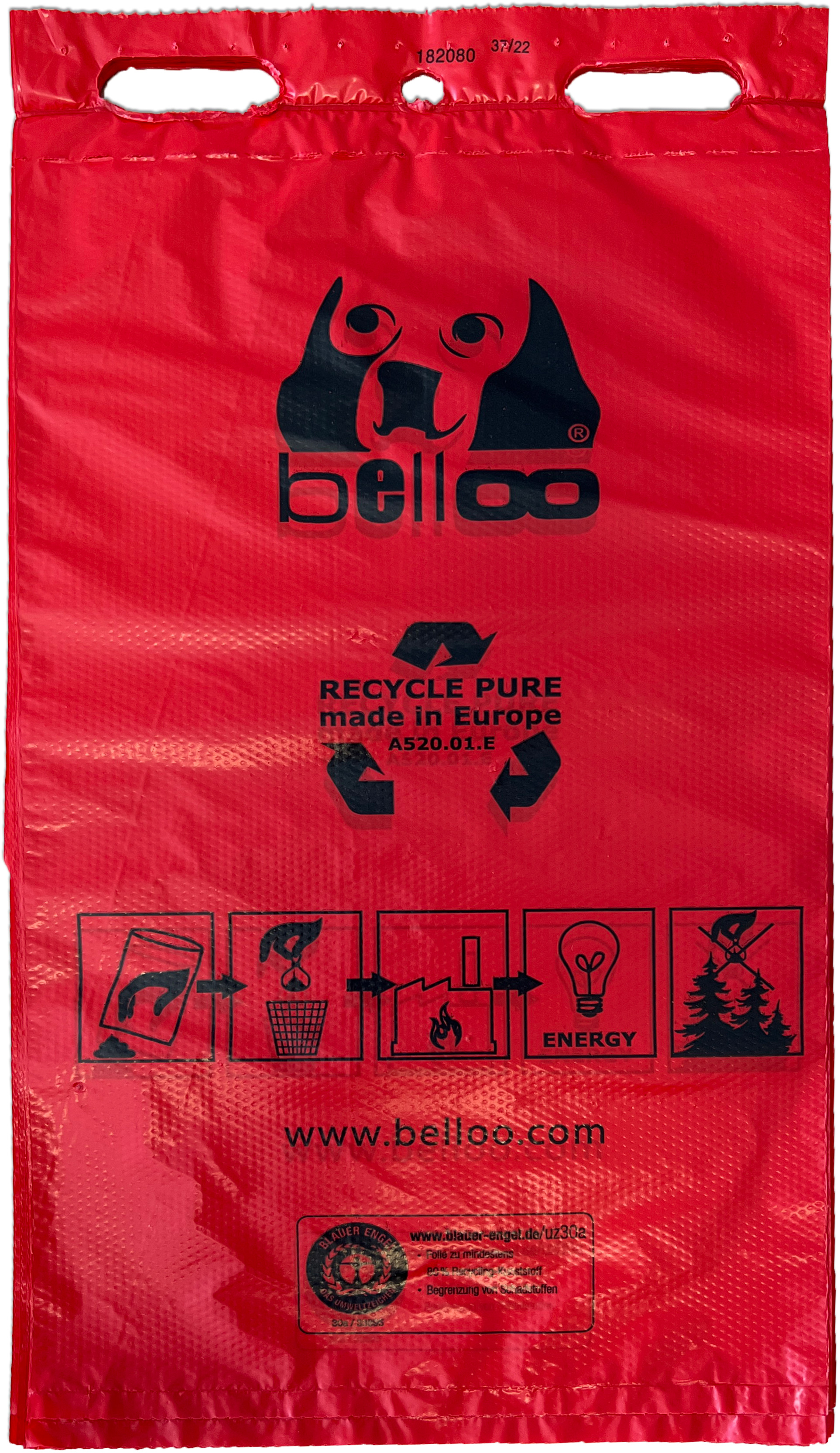 belloo-rot-original Belloo Hundekotbeutel rot 2